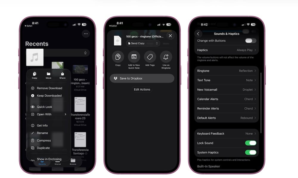 استخدم أي صوت كنغمة رنين للـ iPhone