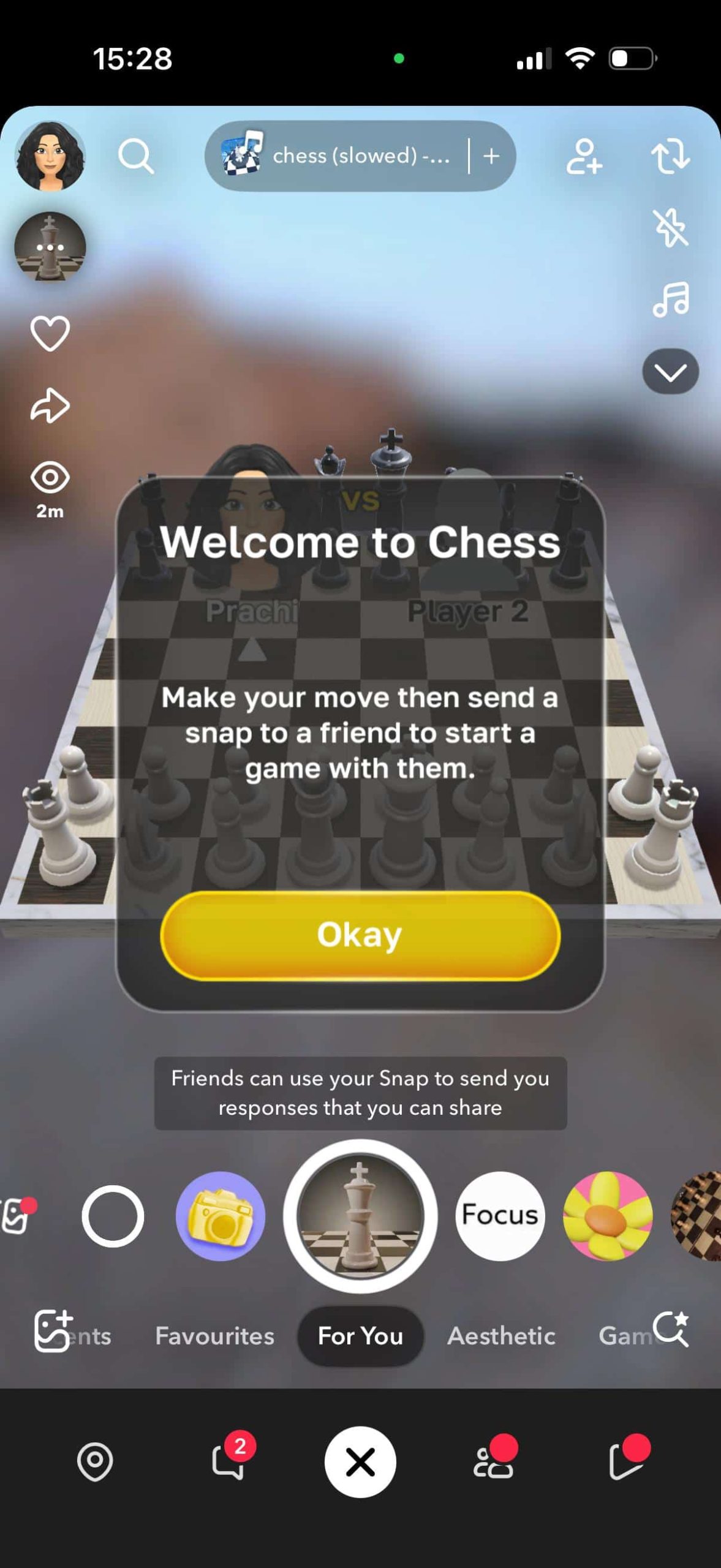 Chess Quest | أفضل ألعاب Snapchat التي يجب عليك تجربتها