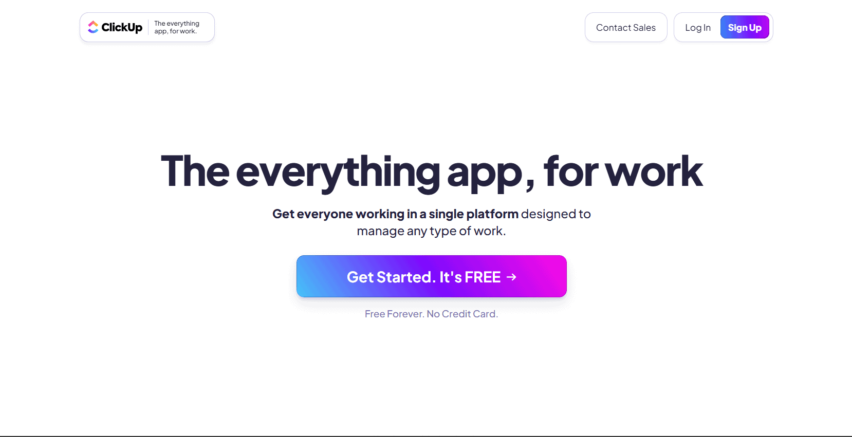 ClickUp | أفضل أدوات الذكاء الاصطناعي للأعمال