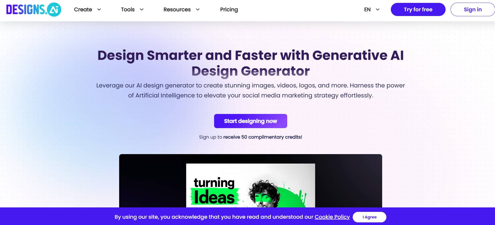 Designs AI | أفضل أدوات الذكاء الاصطناعي لمنشئي محتوى TikTok