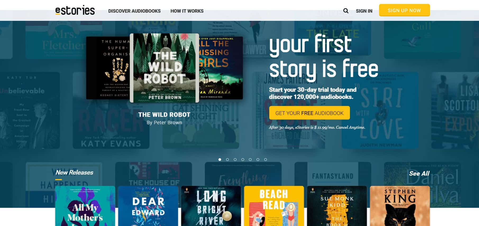 eStories | أفضل تطبيقات الكتب الصوتية