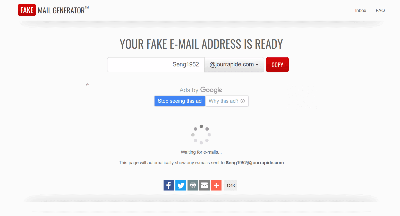 Fake Mail Generator | أفضل بدائل EmailOnDeck