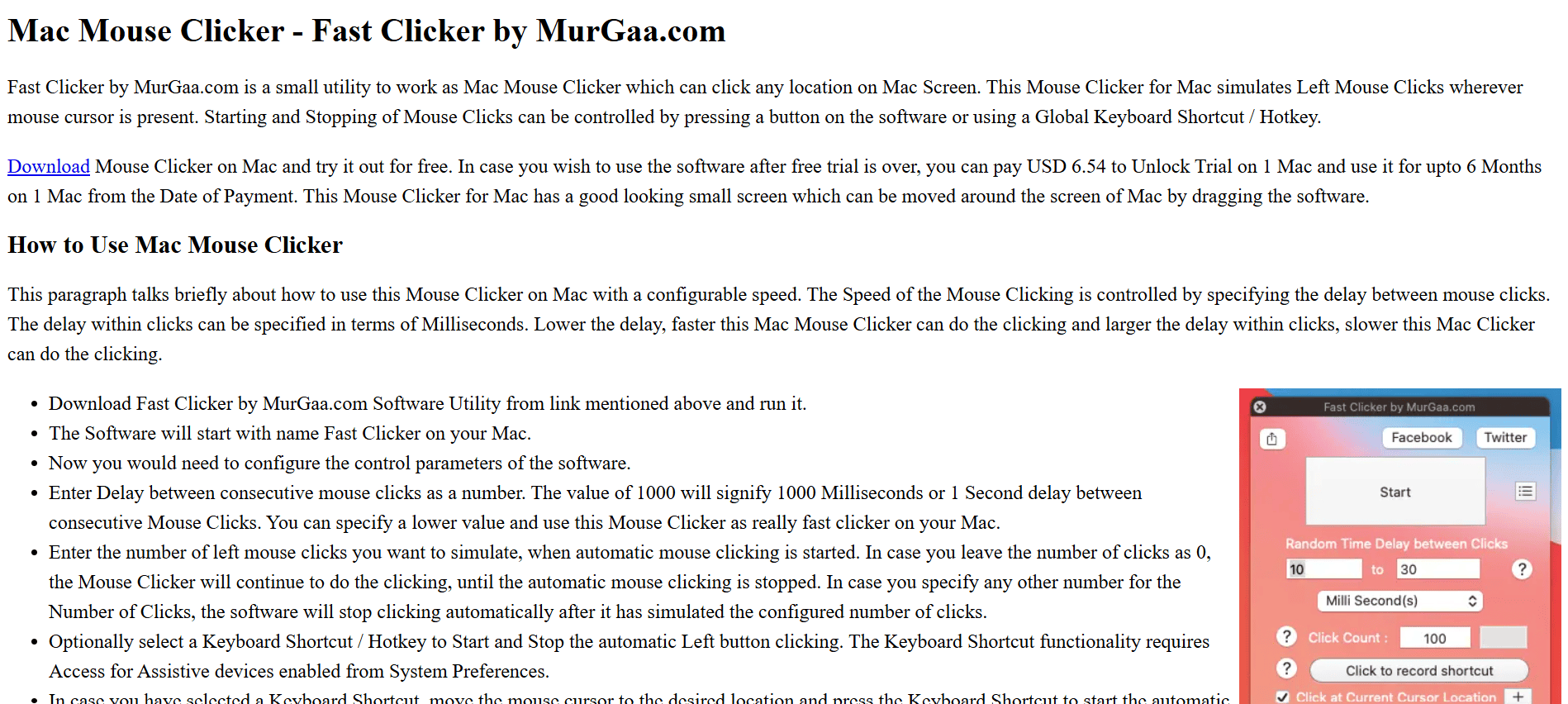 fast Auto Clicker by 