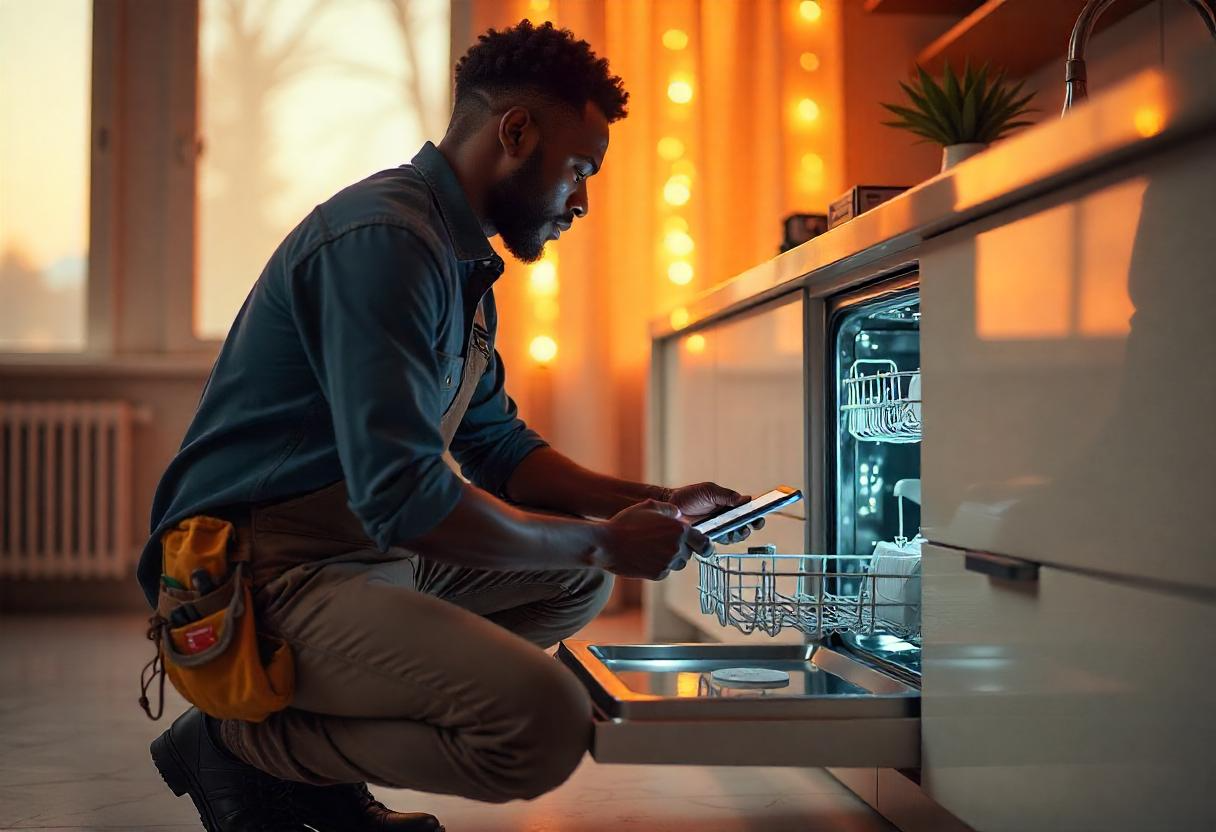 حل مشكلة رمز E01 في غسالة صحون فايكنج