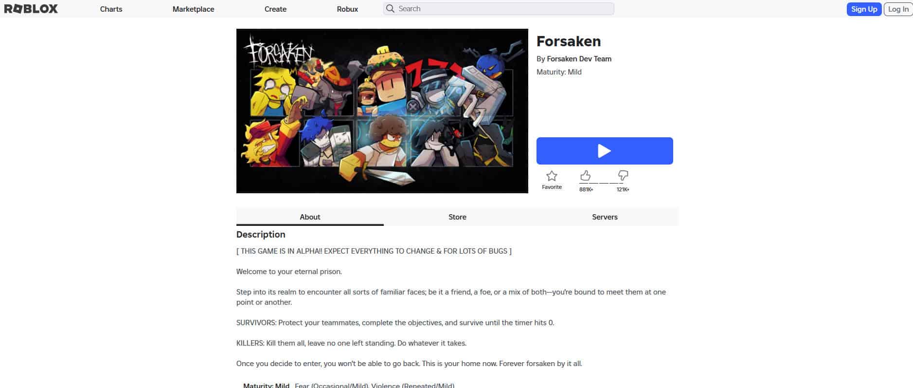 Foresaken | أفضل ألعاب الرعب المخيفة على Roblox