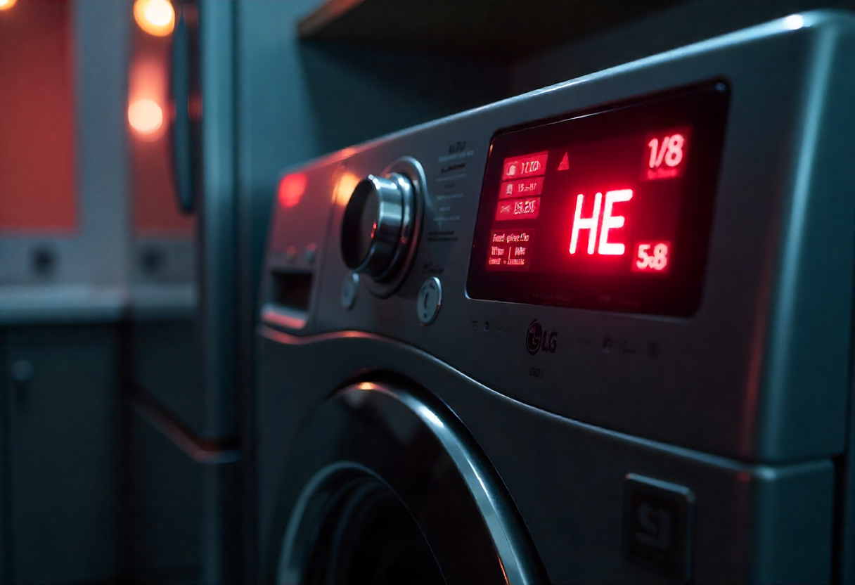 دليلك لرموز أعطال مجفف LG وحلولها السريعة