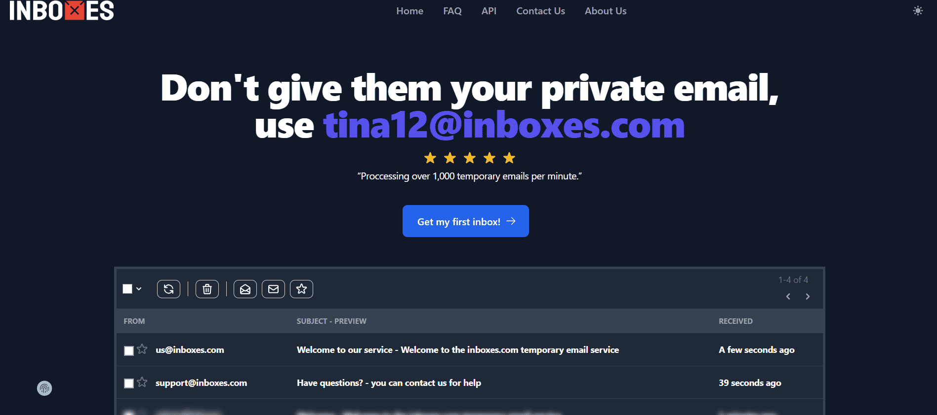 Getnada | أفضل بدائل EmailOnDeck