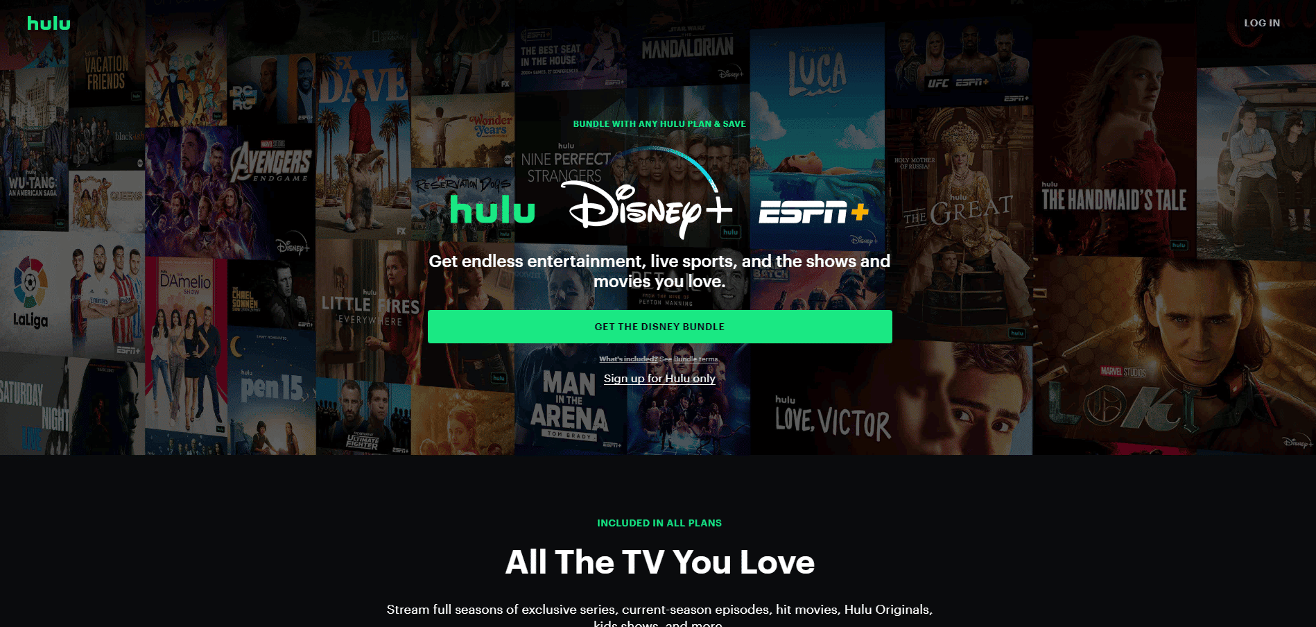 انتقل إلى تطبيق Hulu