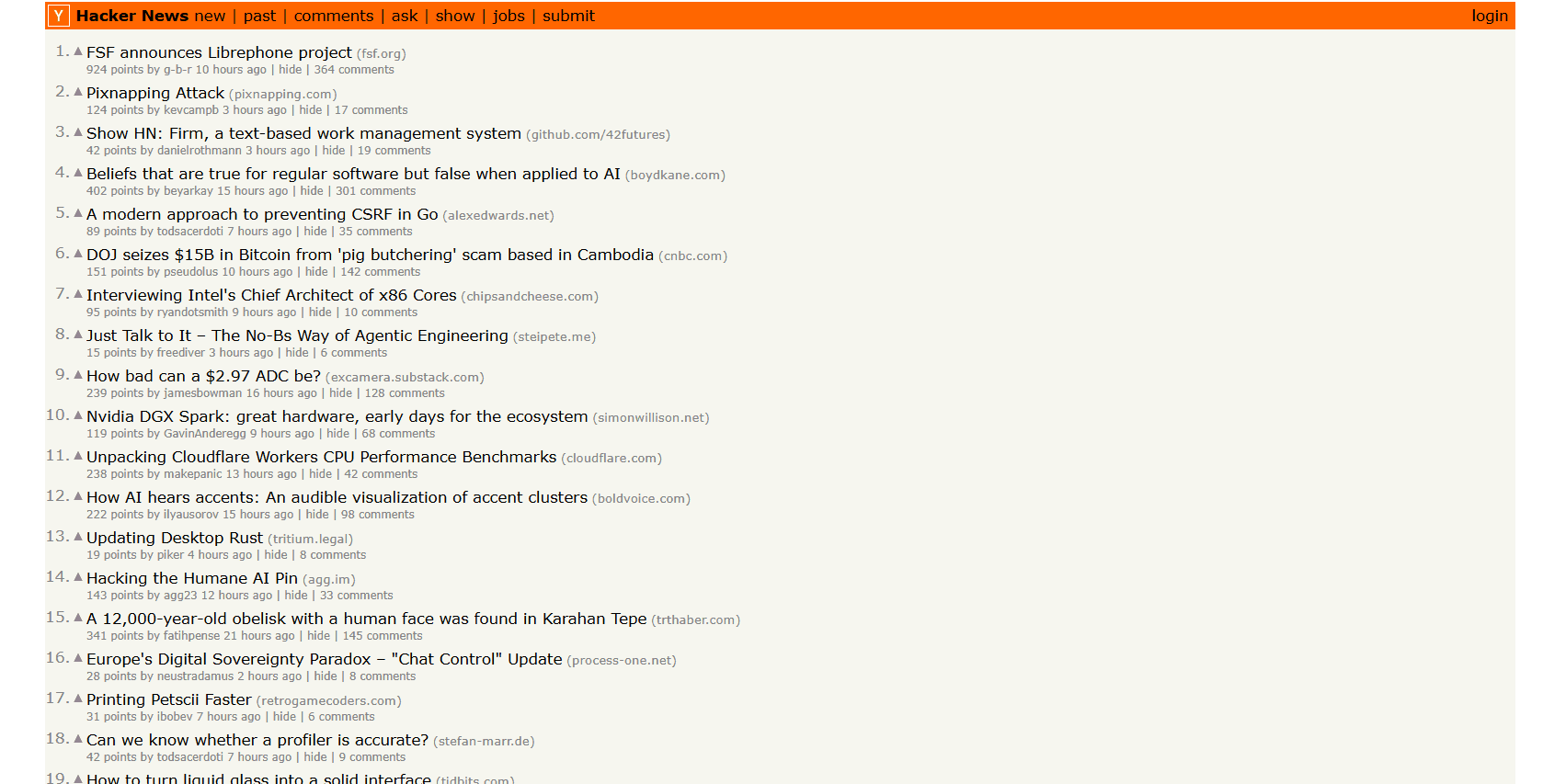 Hacker News | أفضل المواقع المشابهة لـ Reddit