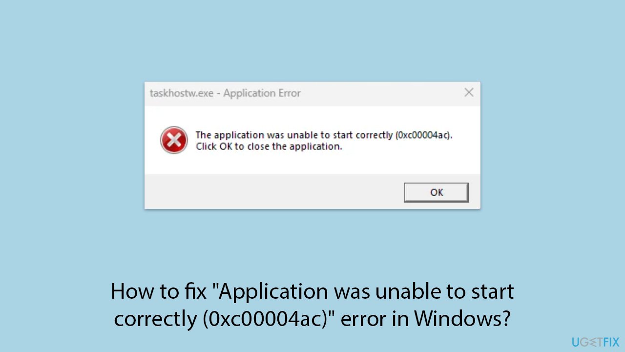كيفية إصلاح خطأ 0xc00004ac في Windows