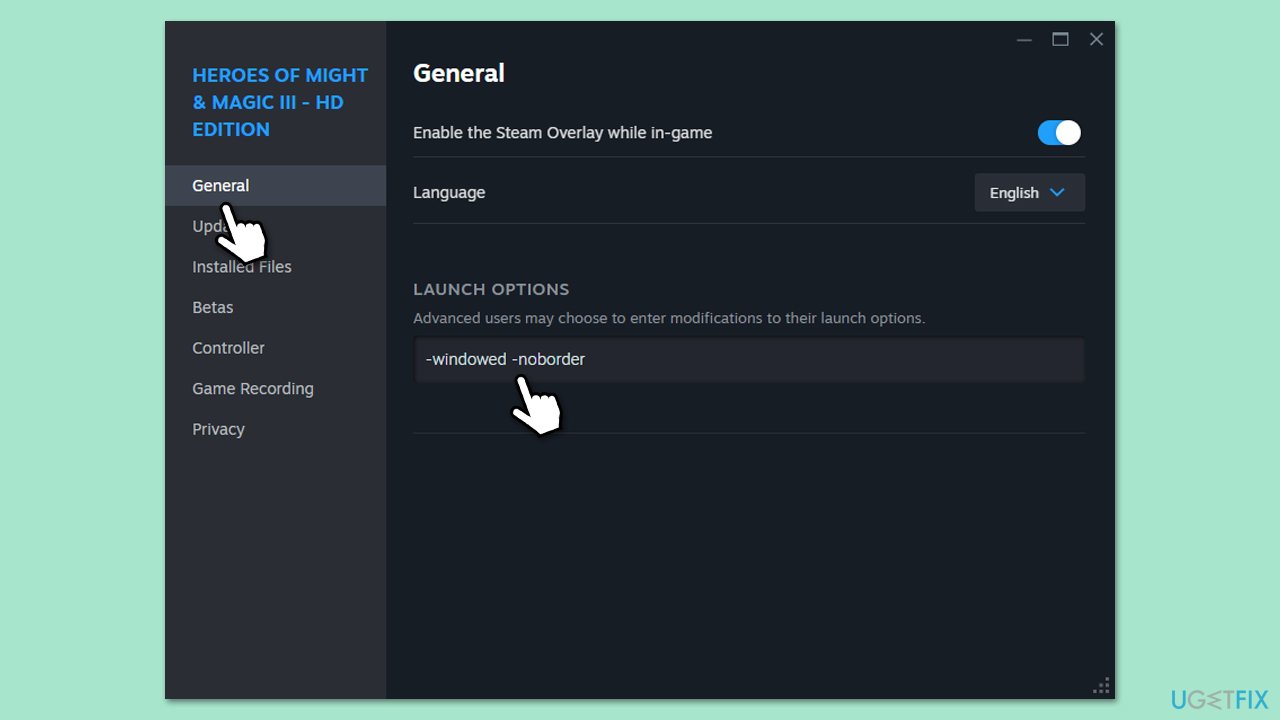 التشغيل في وضع بلا حدود