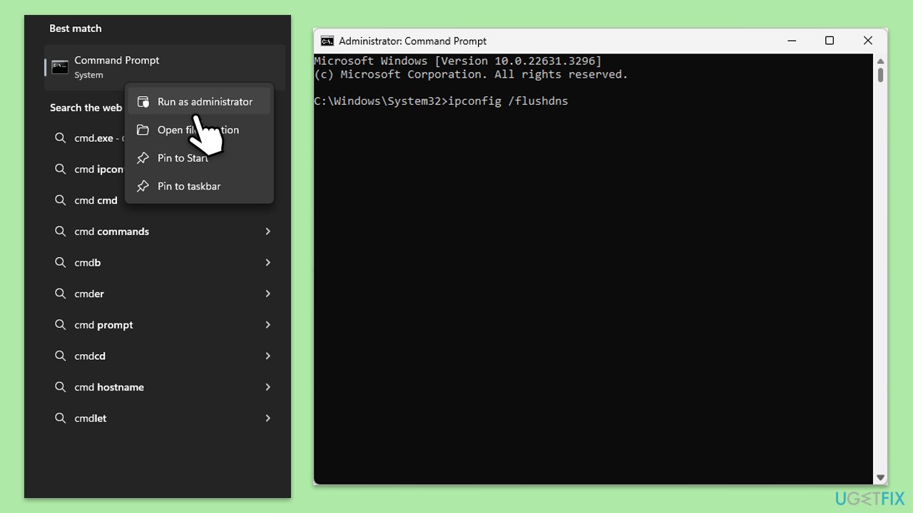 إعادة تعيين الإنترنت