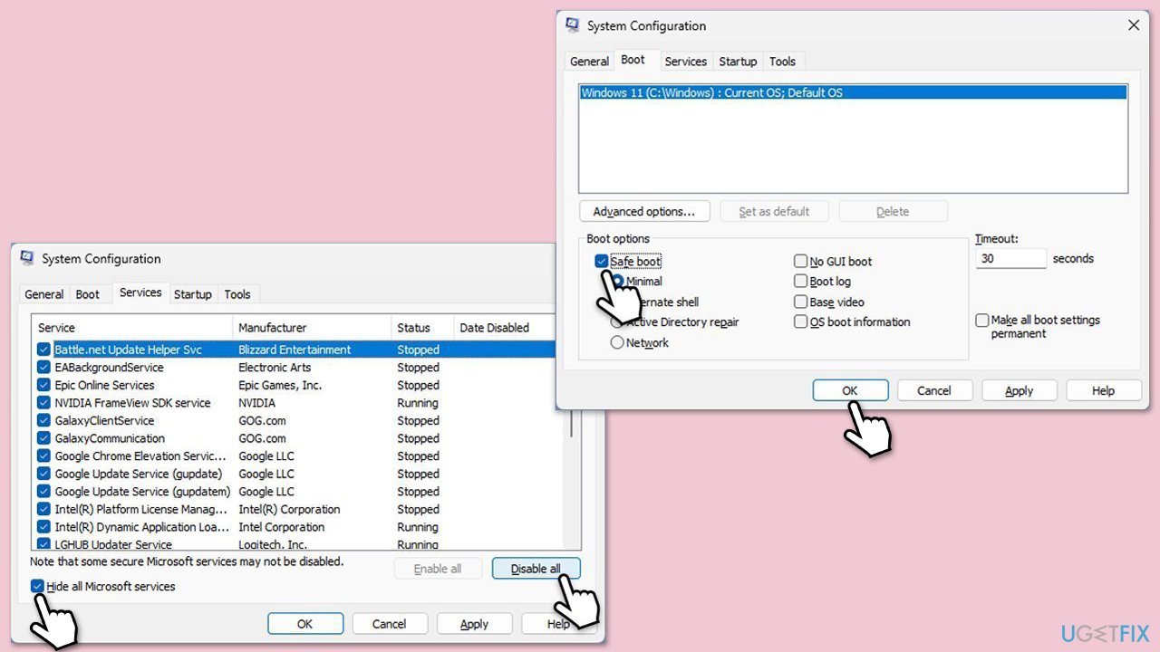 التمهيد النظيف