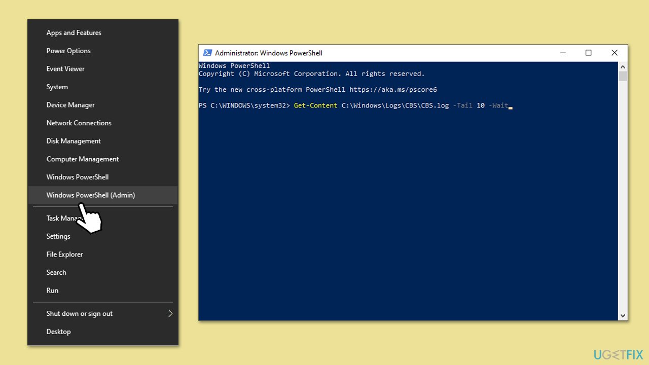 راقب تقدم DISM باستخدام تحديثات سجل CBS.log