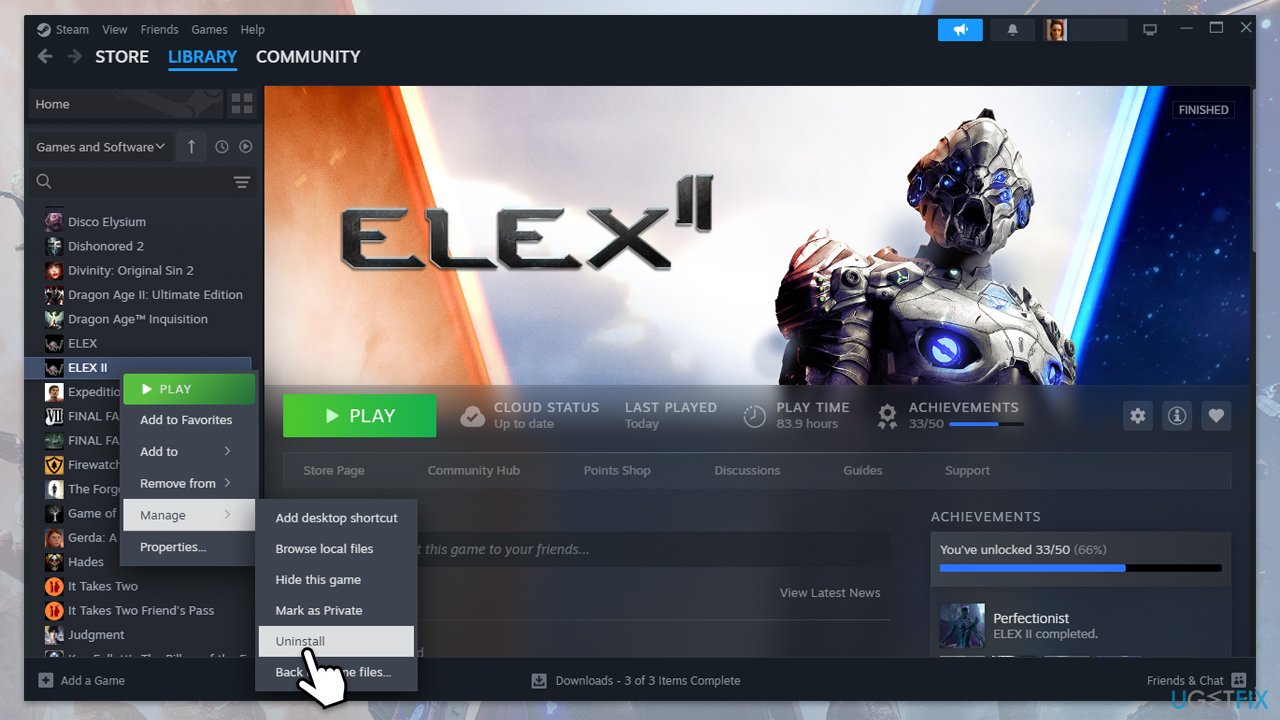 كيفية إصلاح مشكلة تعطل ELEX II عند بدء التشغيل في Windows؟