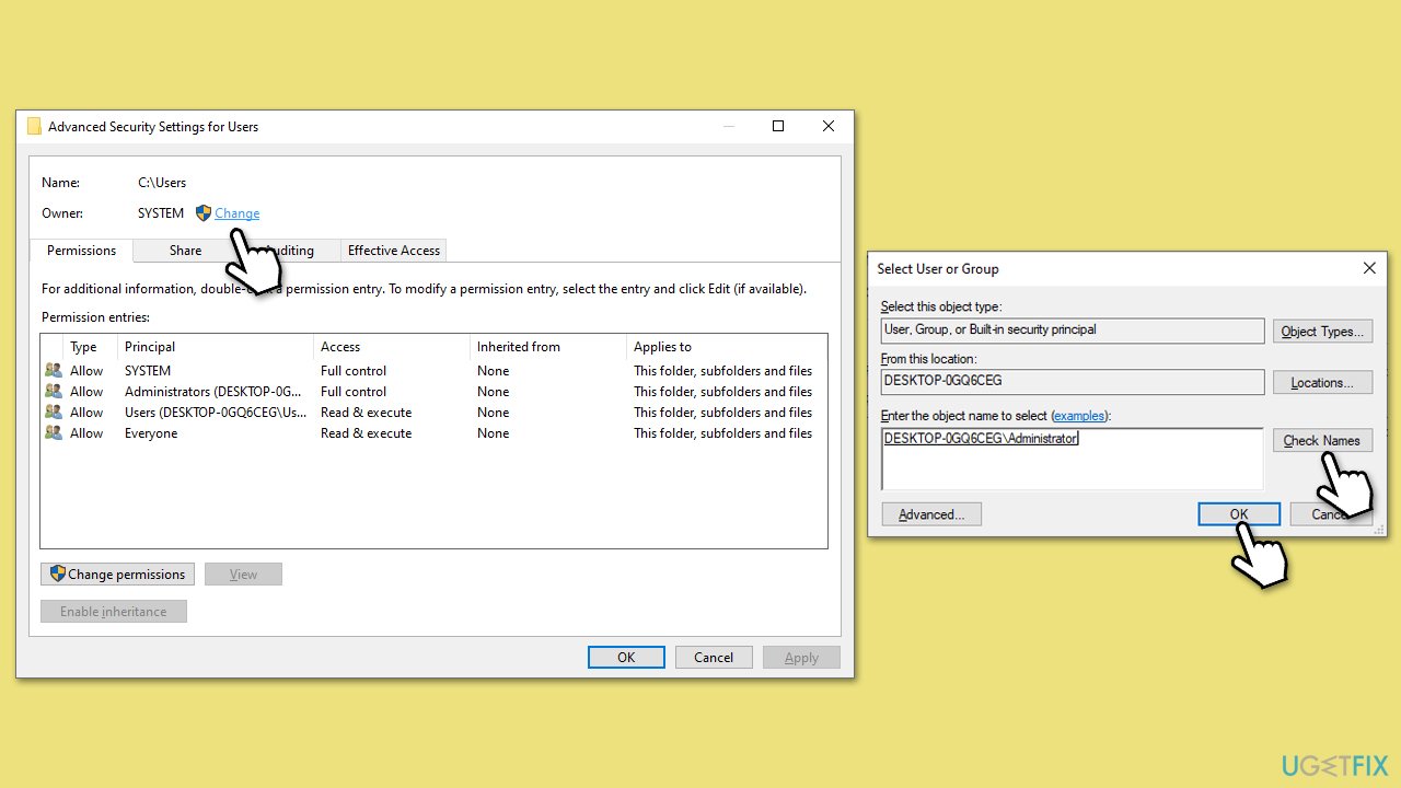 امتلاك المجلد