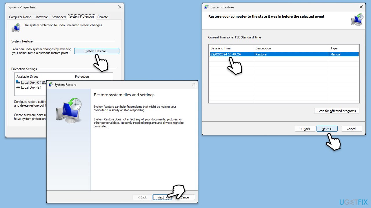 استعادة النظام