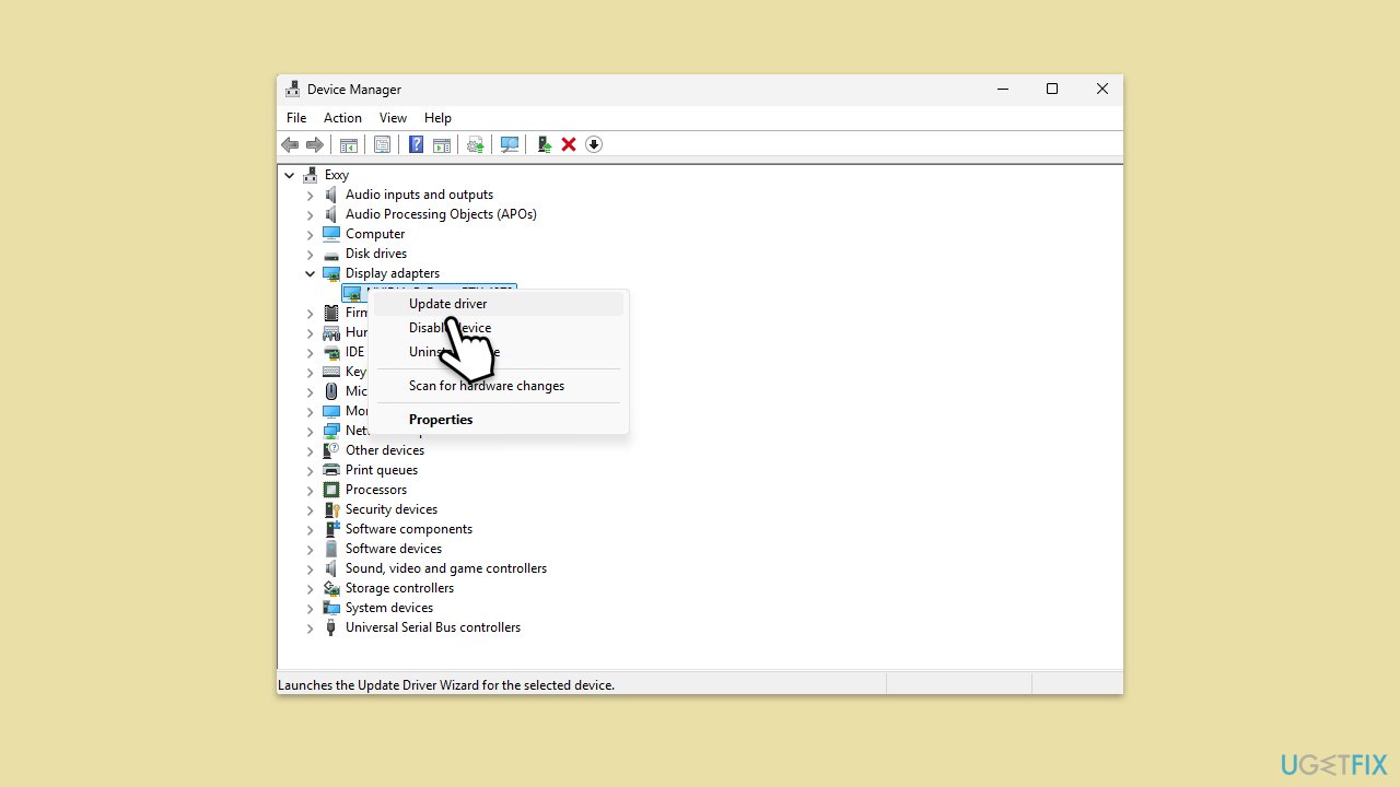 تحديث برنامج تشغيل Intel