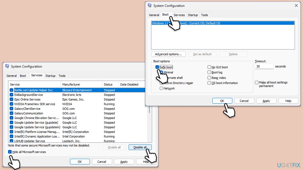 التمهيد النظيف
