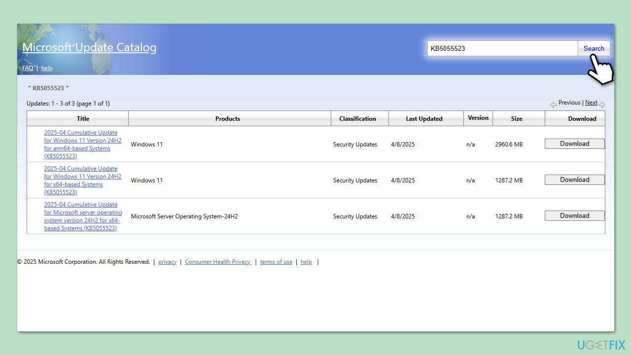 التثبيت يدويًا