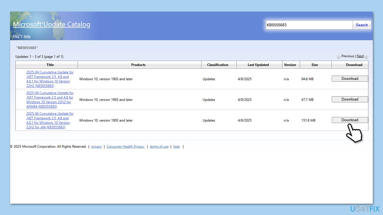 التثبيت يدويًا