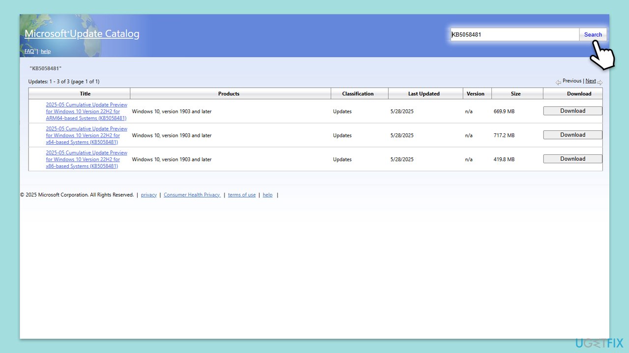 التثبيت يدويًا