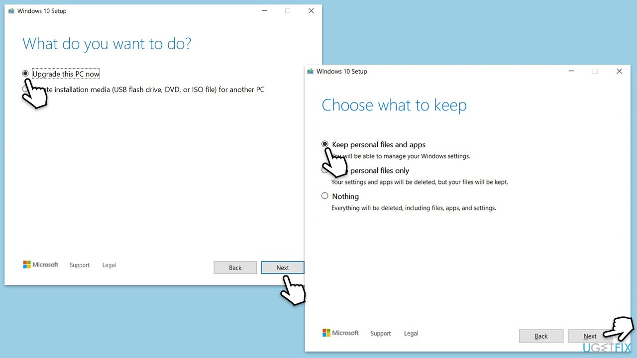 استخدام أداة إنشاء الوسائط