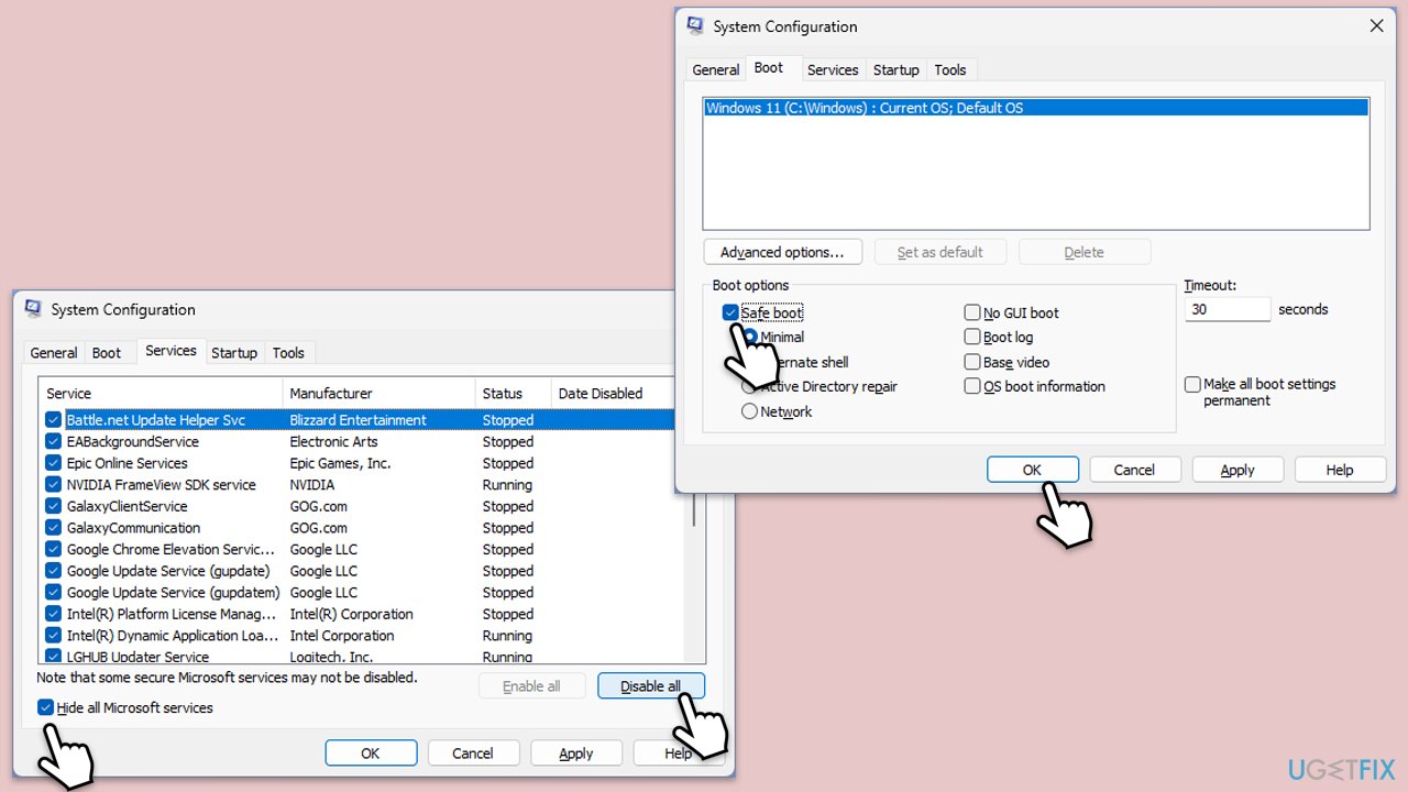التمهيد النظيف