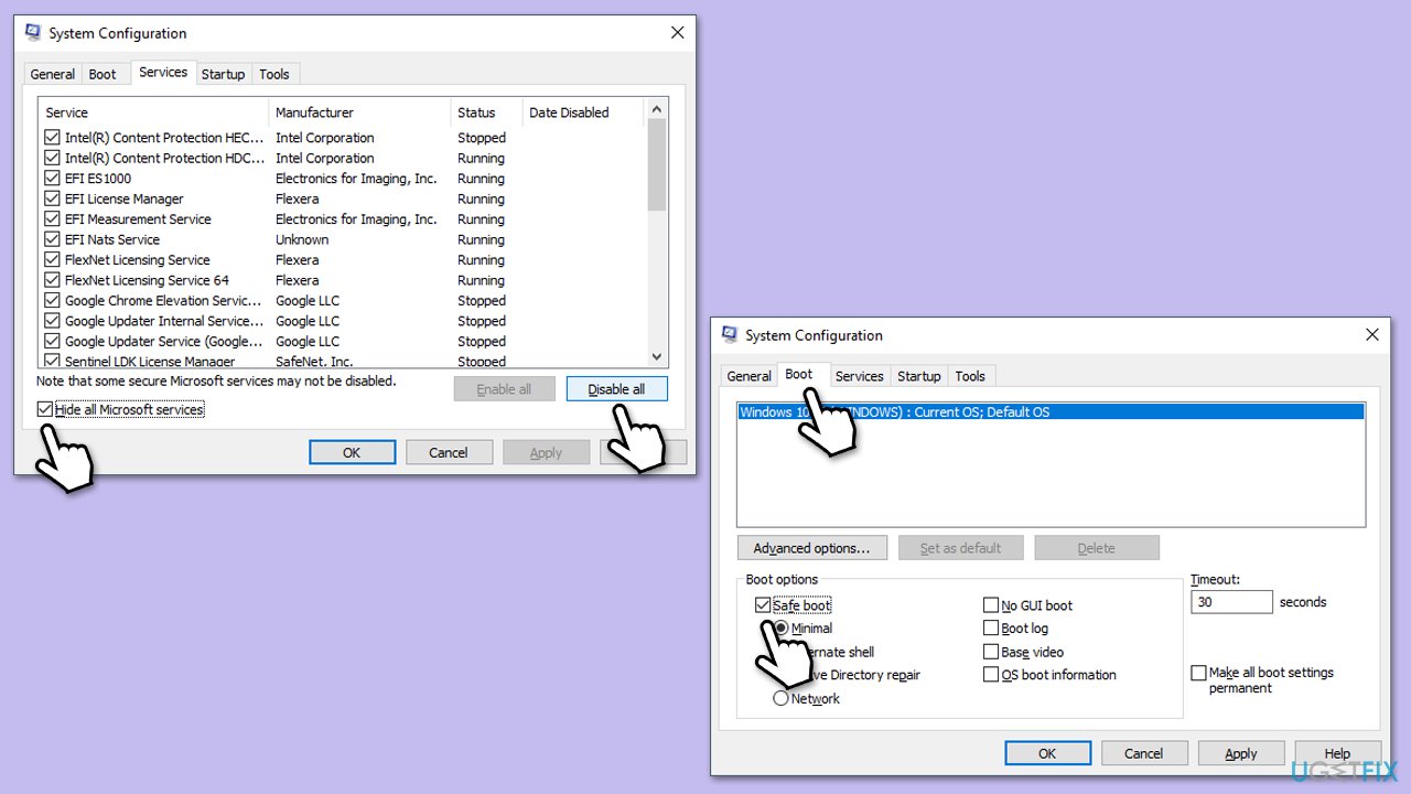 التمهيد النظيف