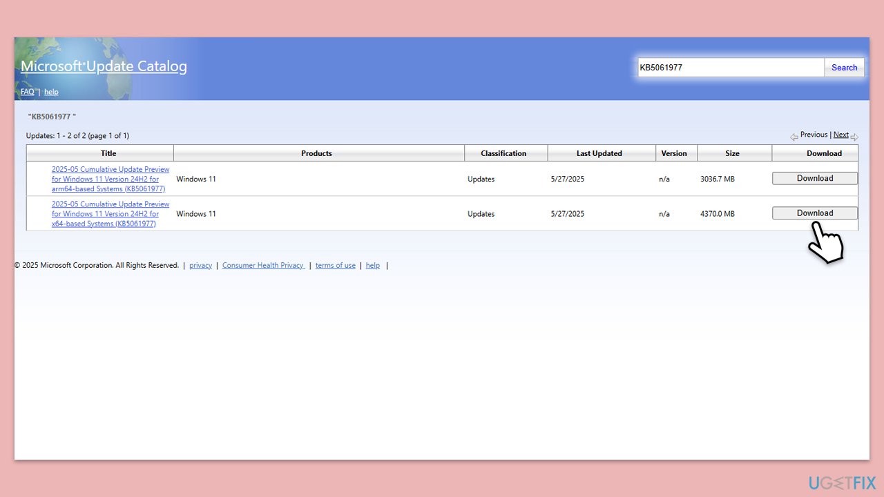 التثبيت يدويًا