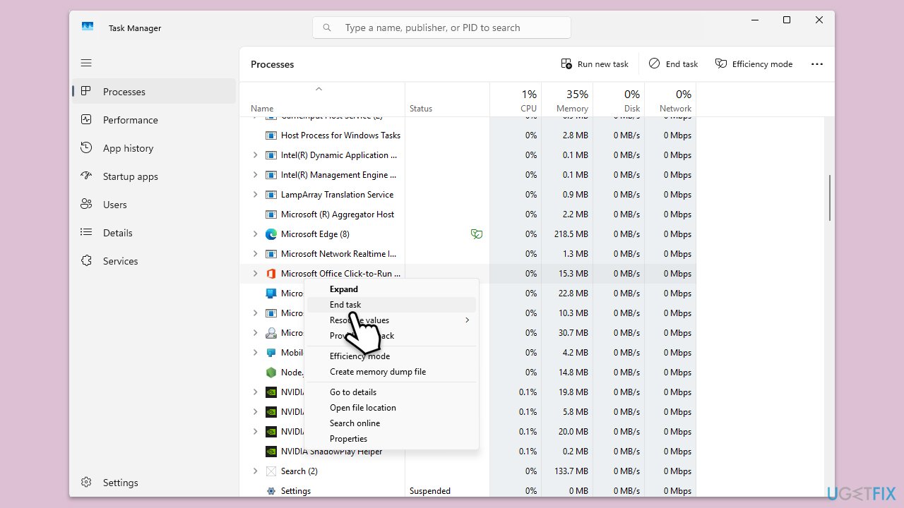 إنهاء الخدمات