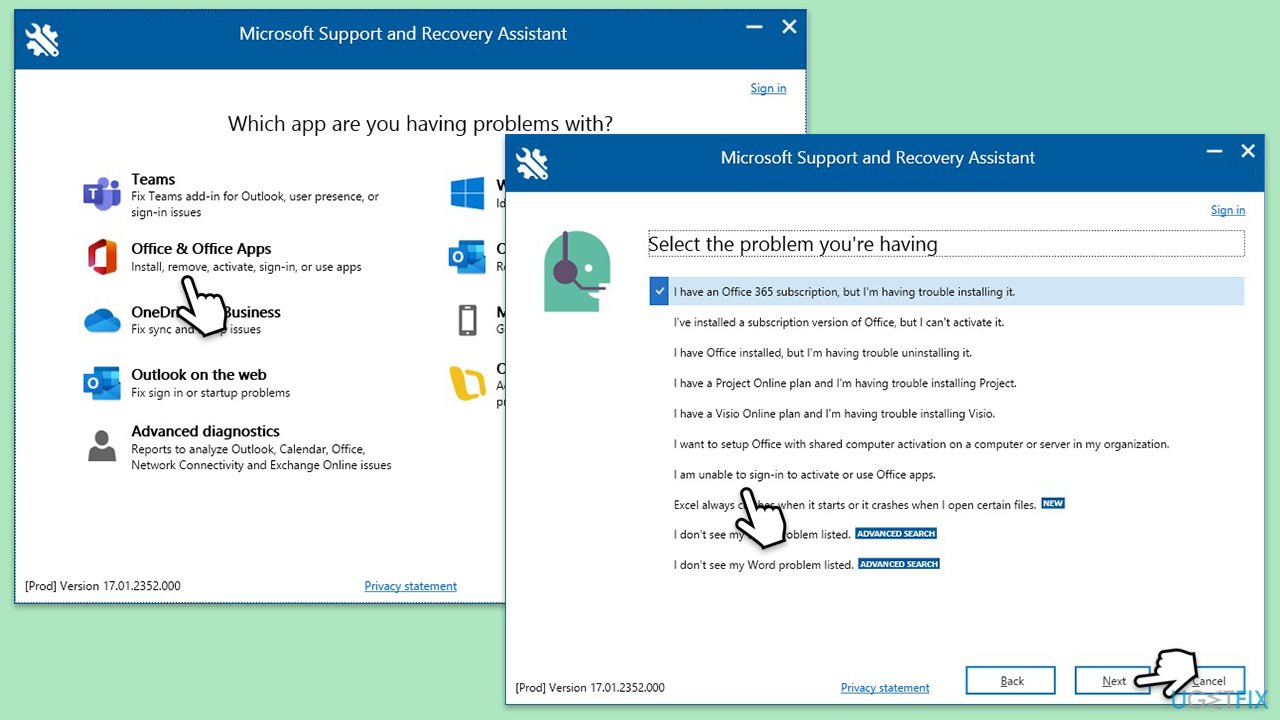 مساعد الاسترداد