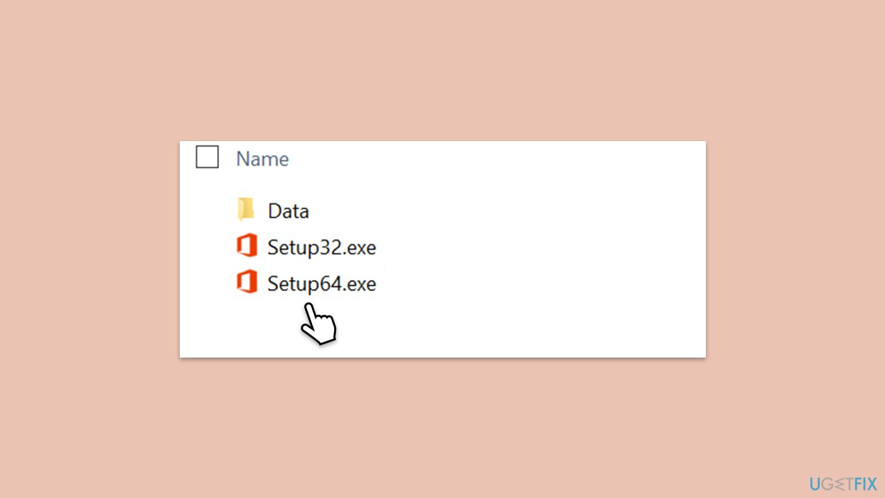 تشغيل مثبت Office دون اتصال