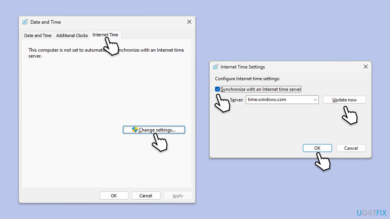 الوقت والتاريخ