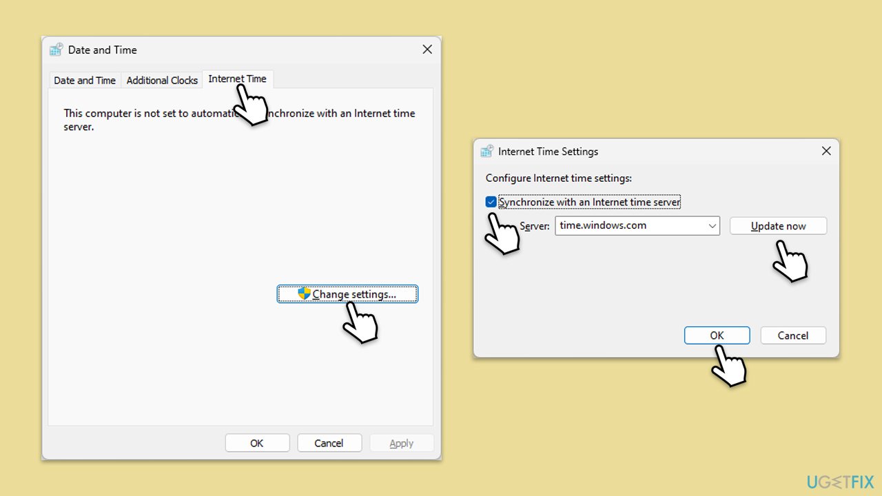 الوقت والتاريخ