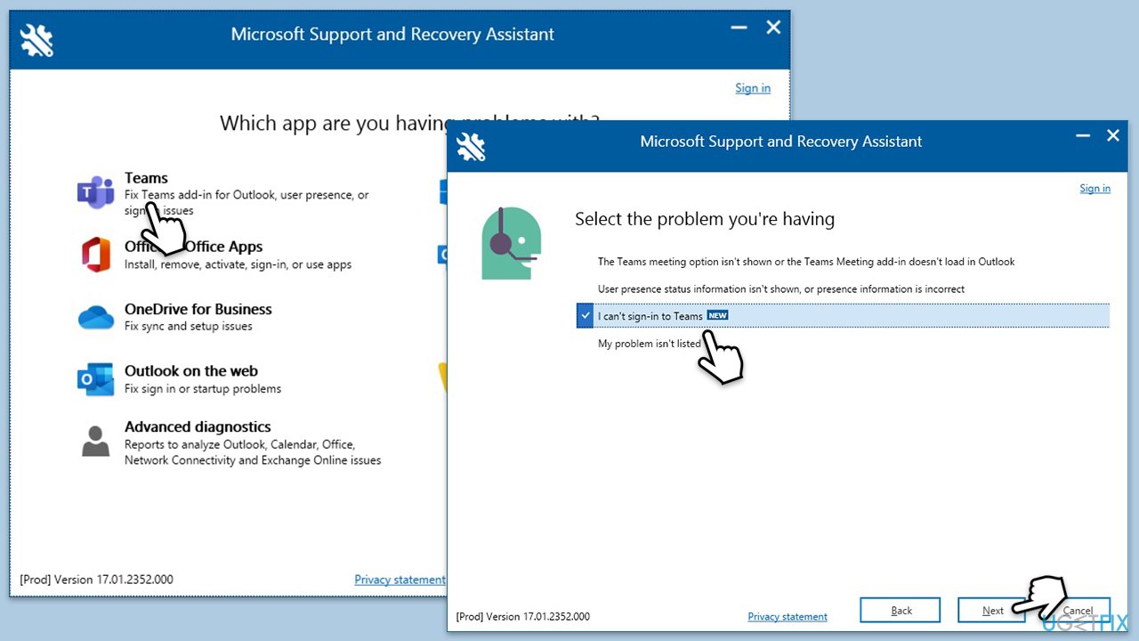 مساعد الاسترداد