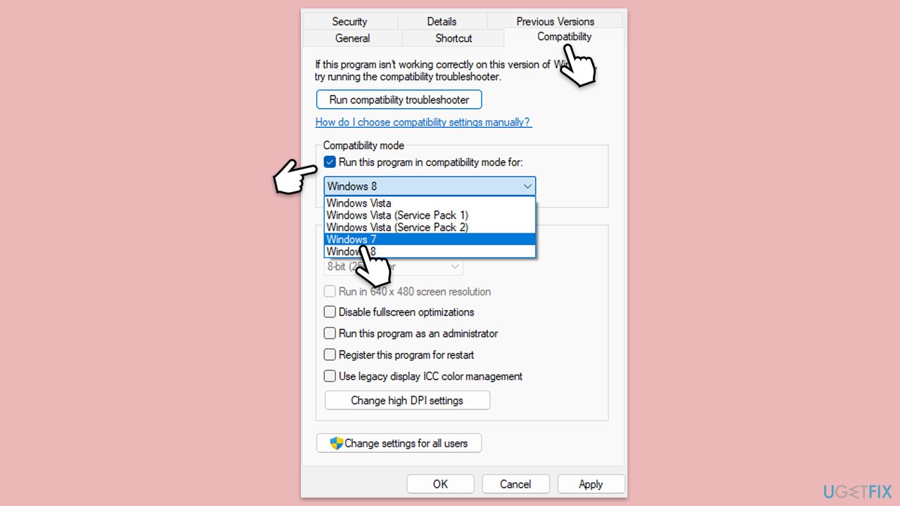 وضع التوافق