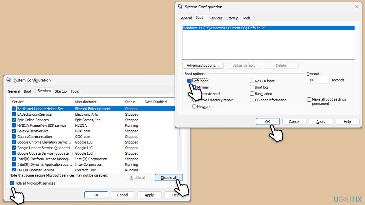 التمهيد النظيف