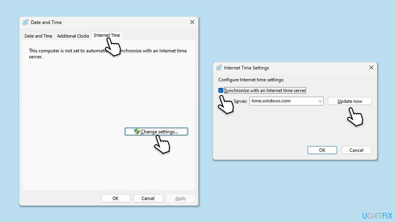 الوقت والتاريخ