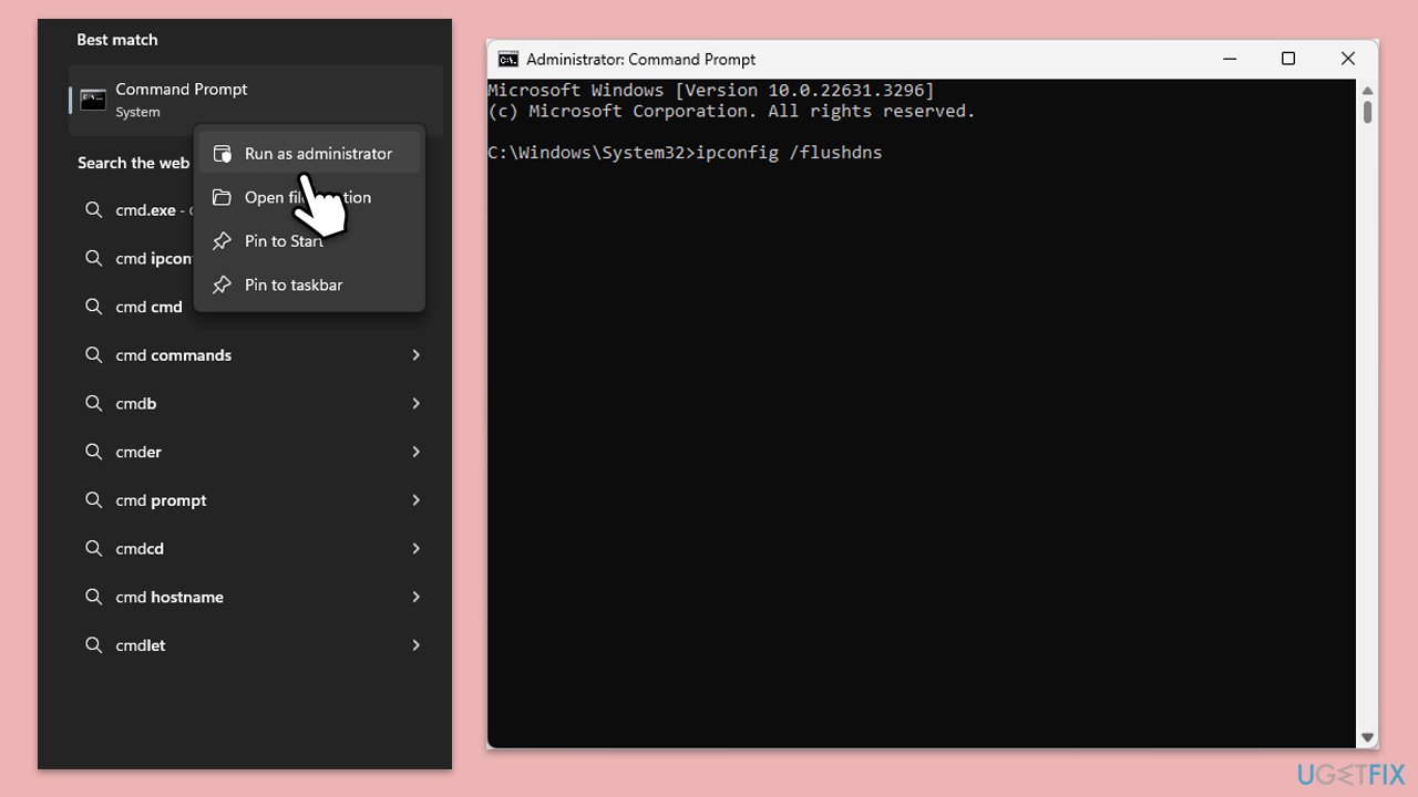 إعادة تعيين الإنترنت