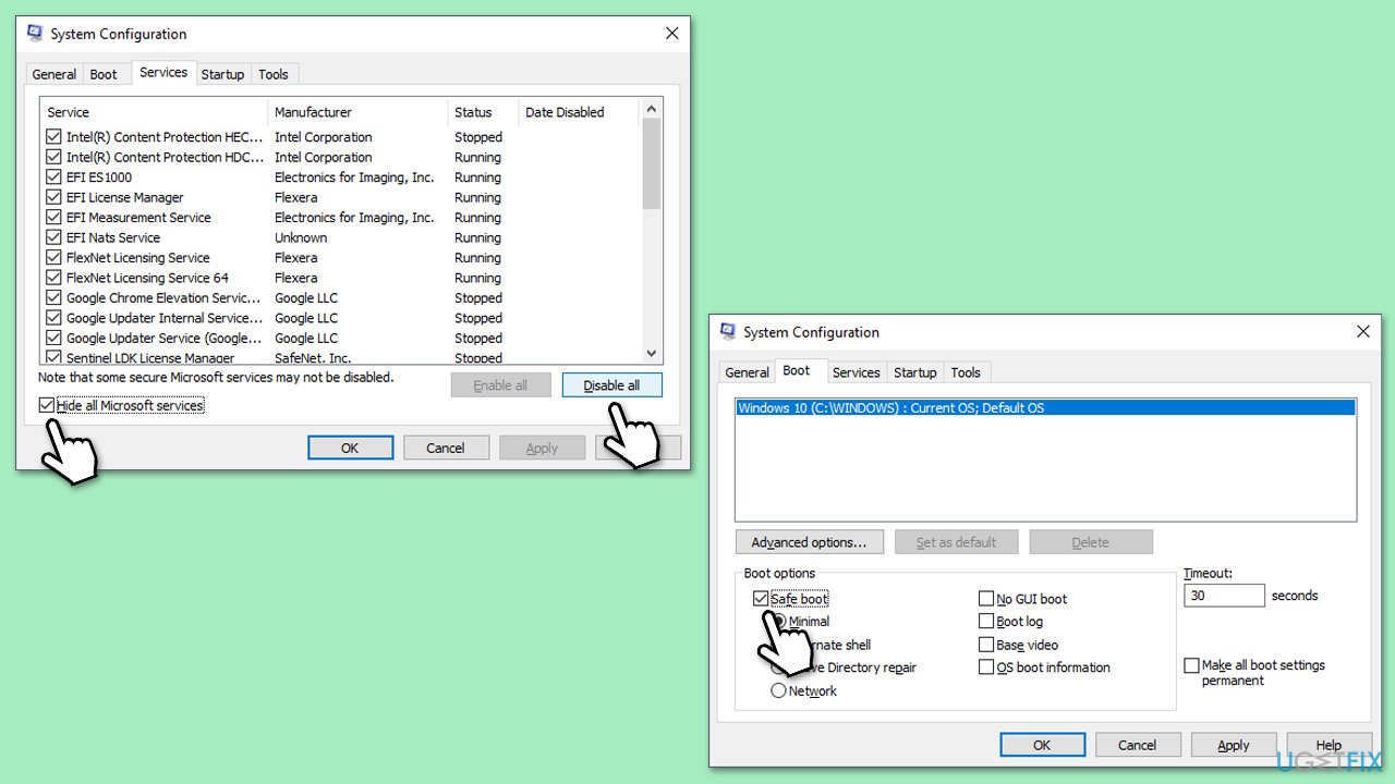 التمهيد النظيف