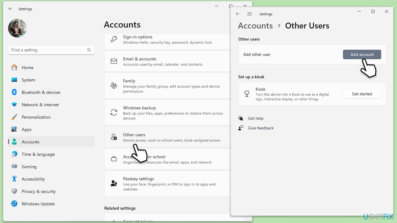 إنشاء حساب جديد