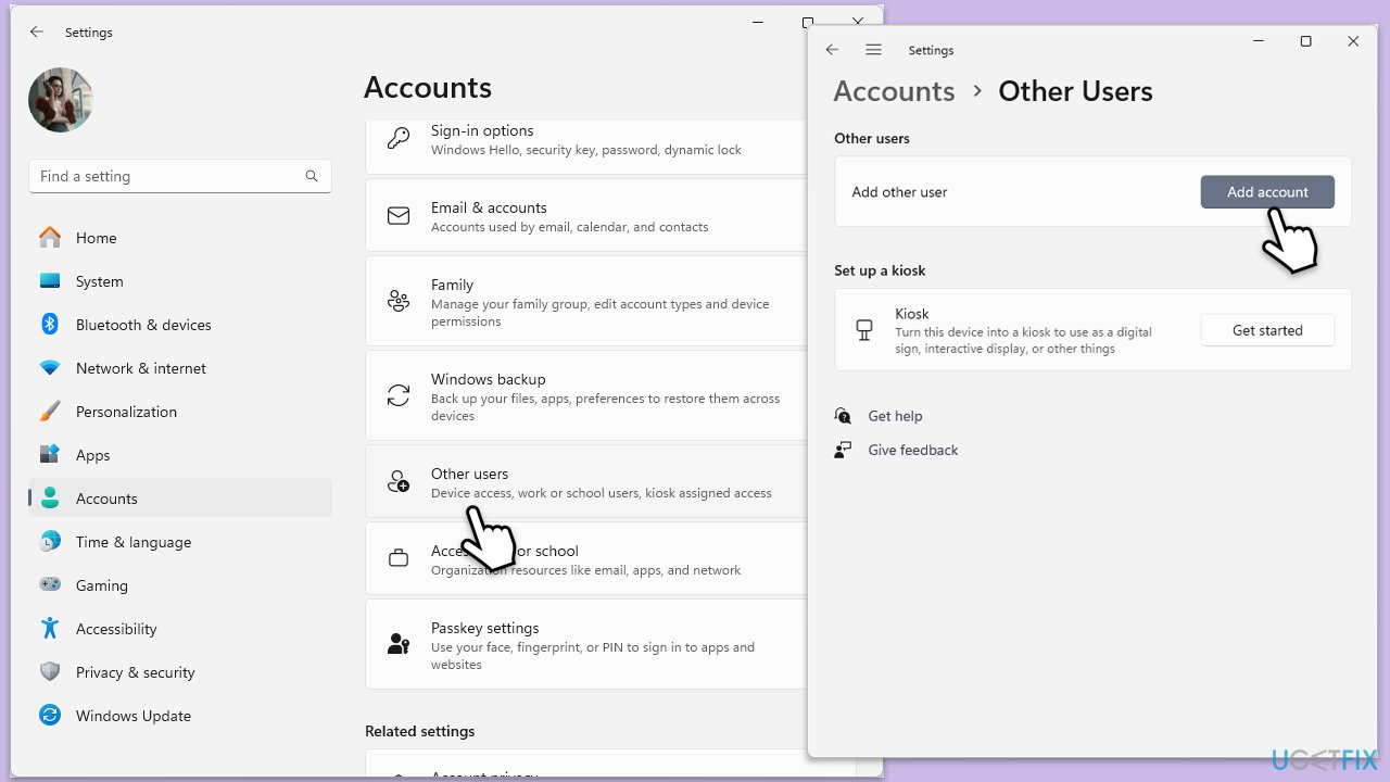 إضافة مستخدم جديد