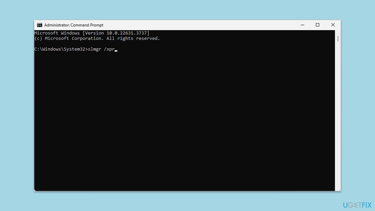 إعادة تعيين حالة ترخيص Windows