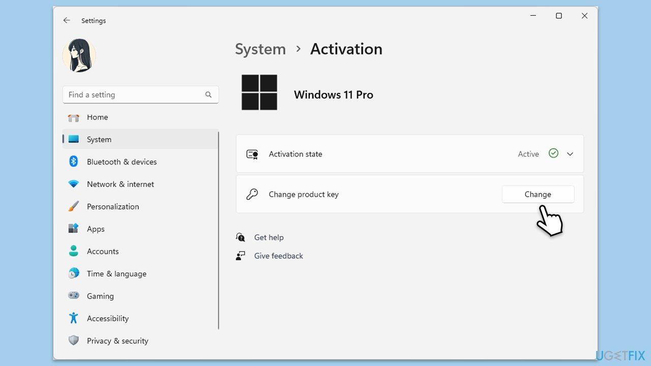 التحقق من المفتاح