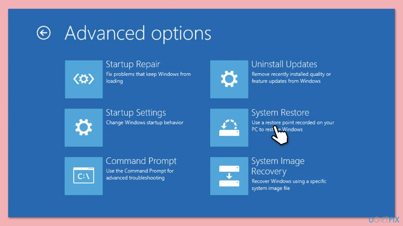 استعادة النظام