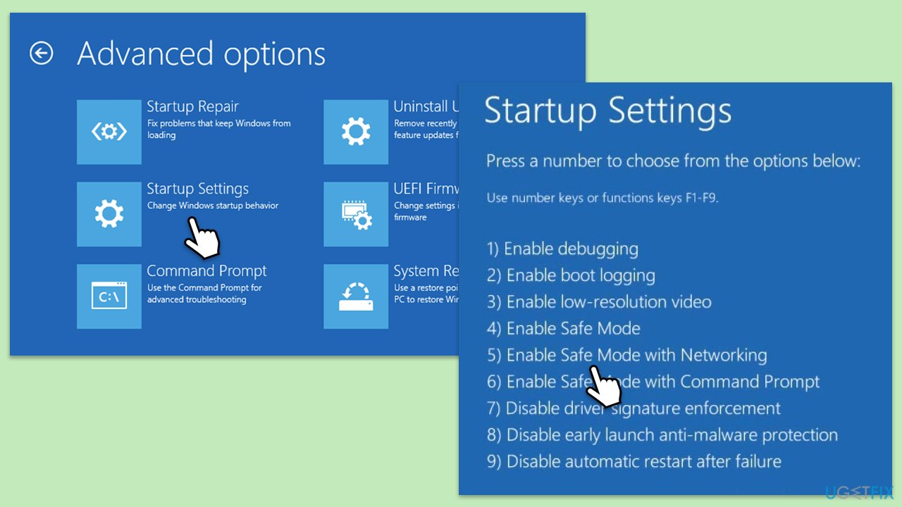 الوضع الآمن