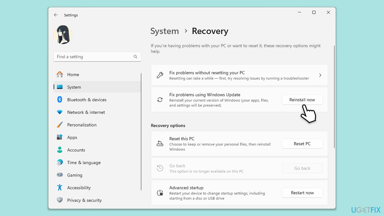 ميزة "إصلاح المشكلات باستخدام Windows Update"