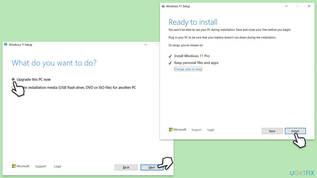 استخدام Media Creation tool