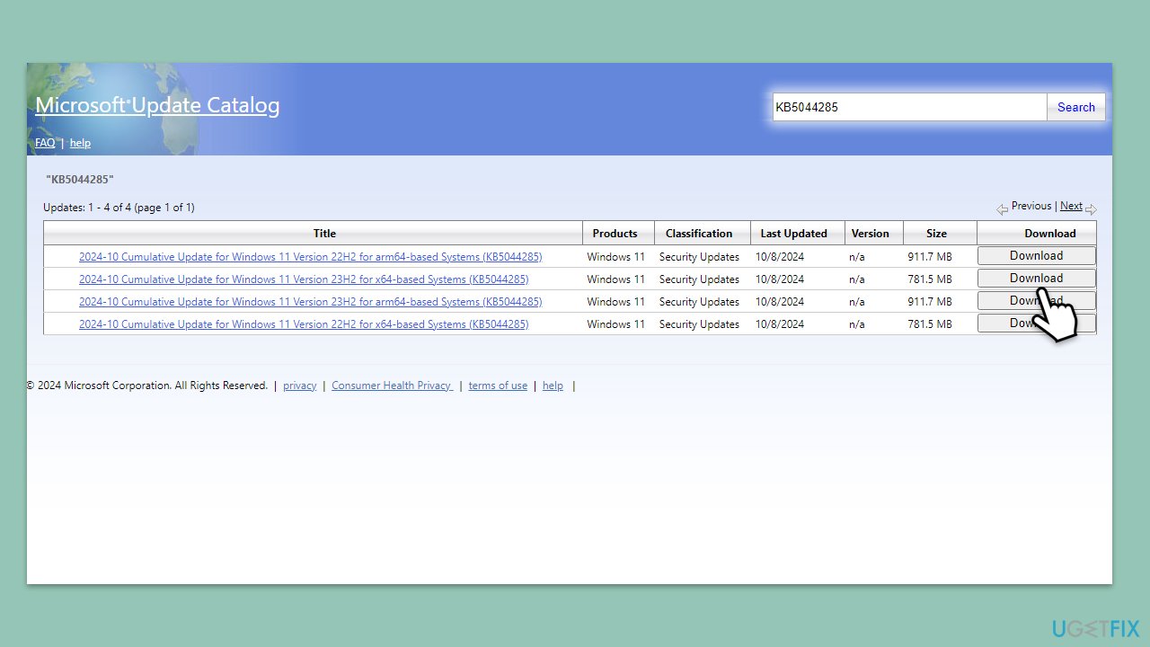 التثبيت يدويًا